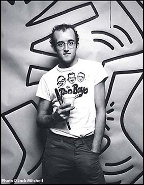 Een afbeelding van Keith Haring